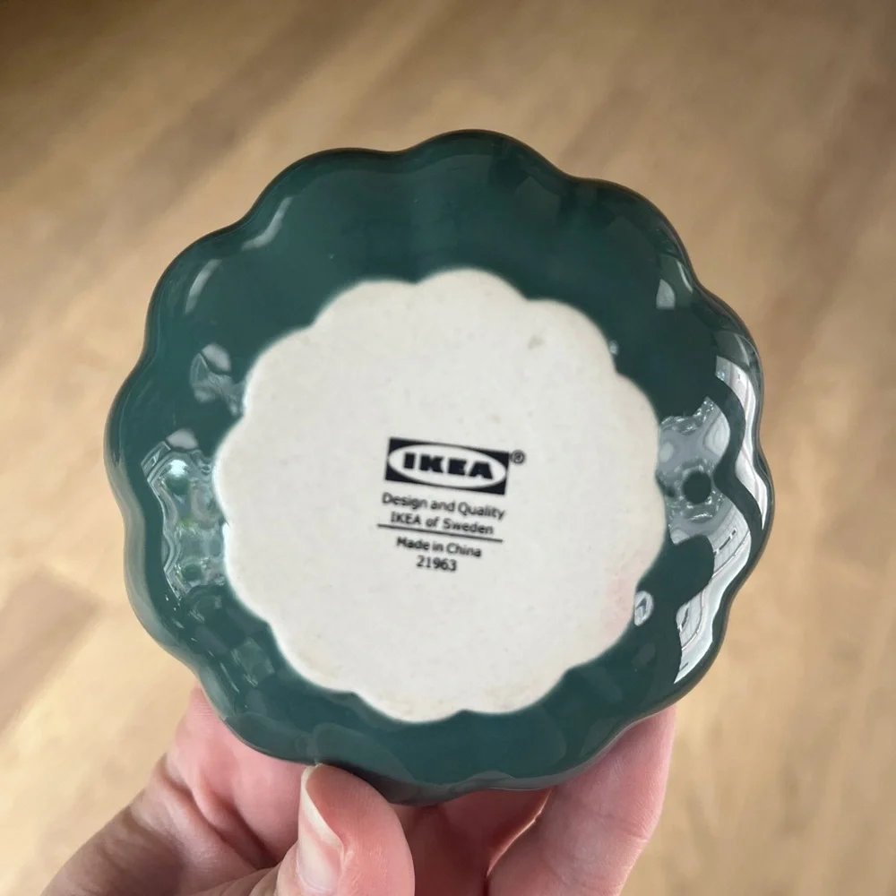 EUC IKEA trinket covered bowls